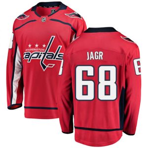 Herren Washington Capitals Eishockey Trikot Jaromir Jagr #68 Breakaway Rot Fanatics Branded Heim